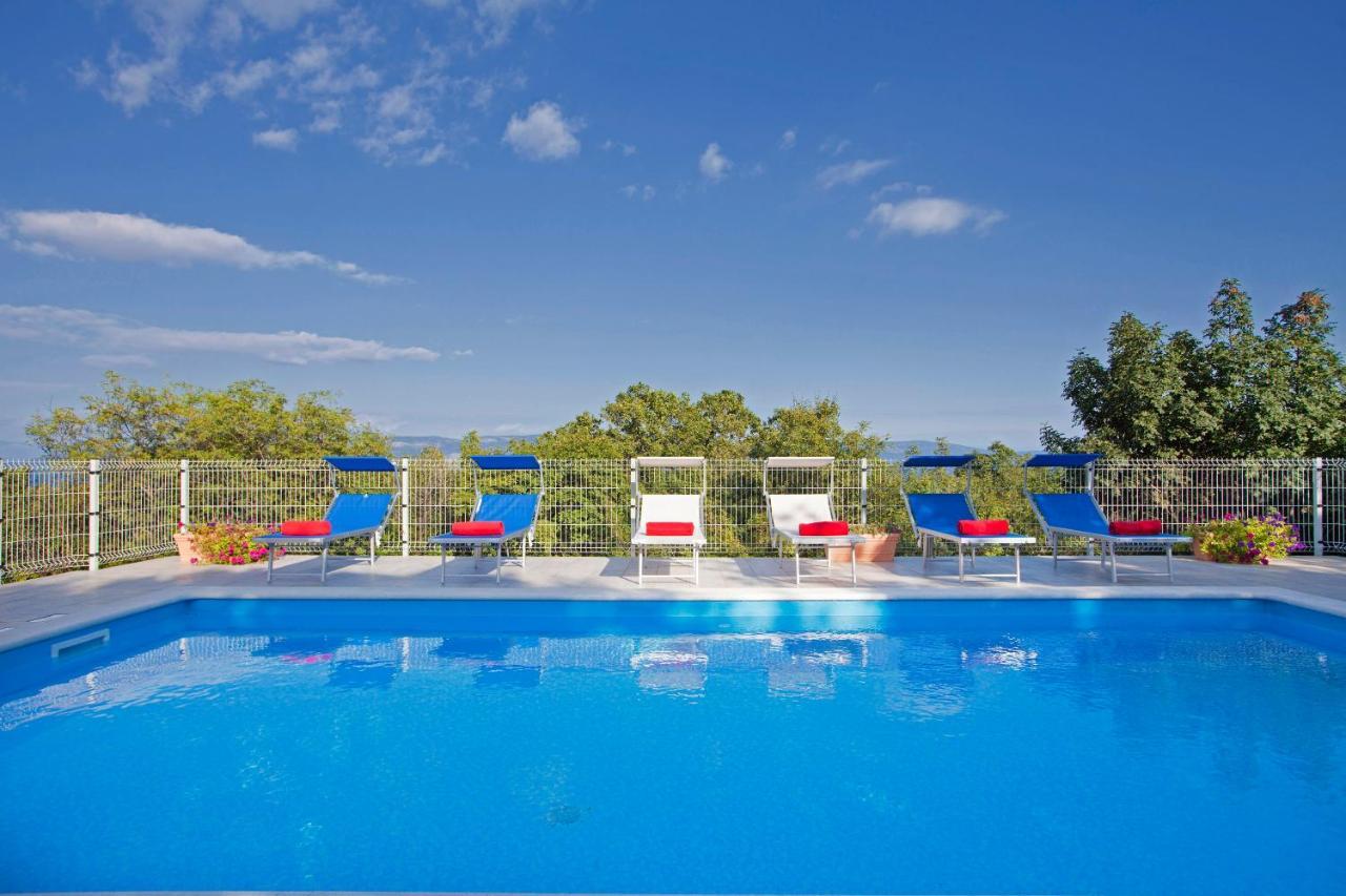 Villa Mirta in Crni  Labin  Exterior foto