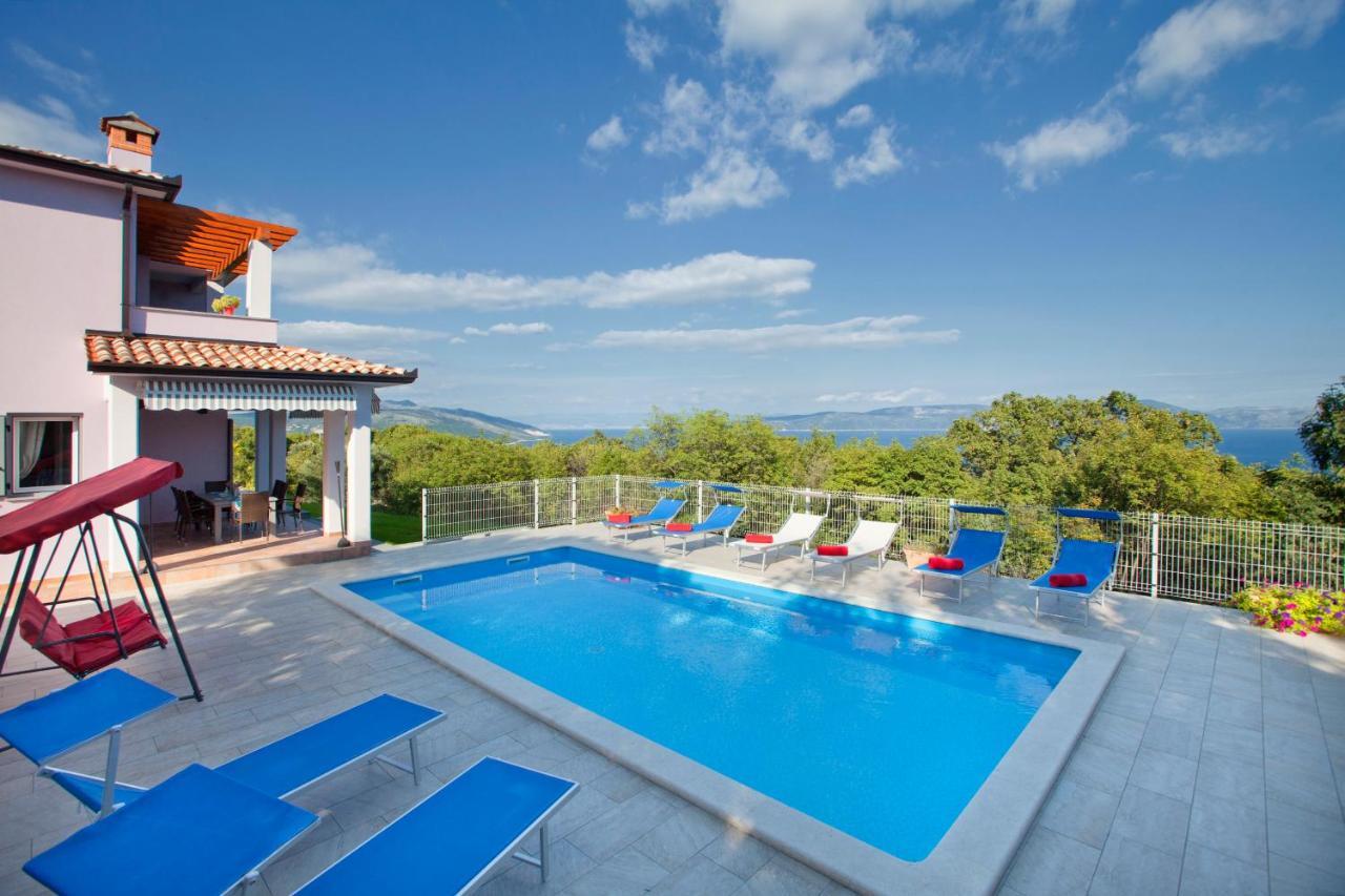 Villa Mirta in Crni  Labin  Exterior foto